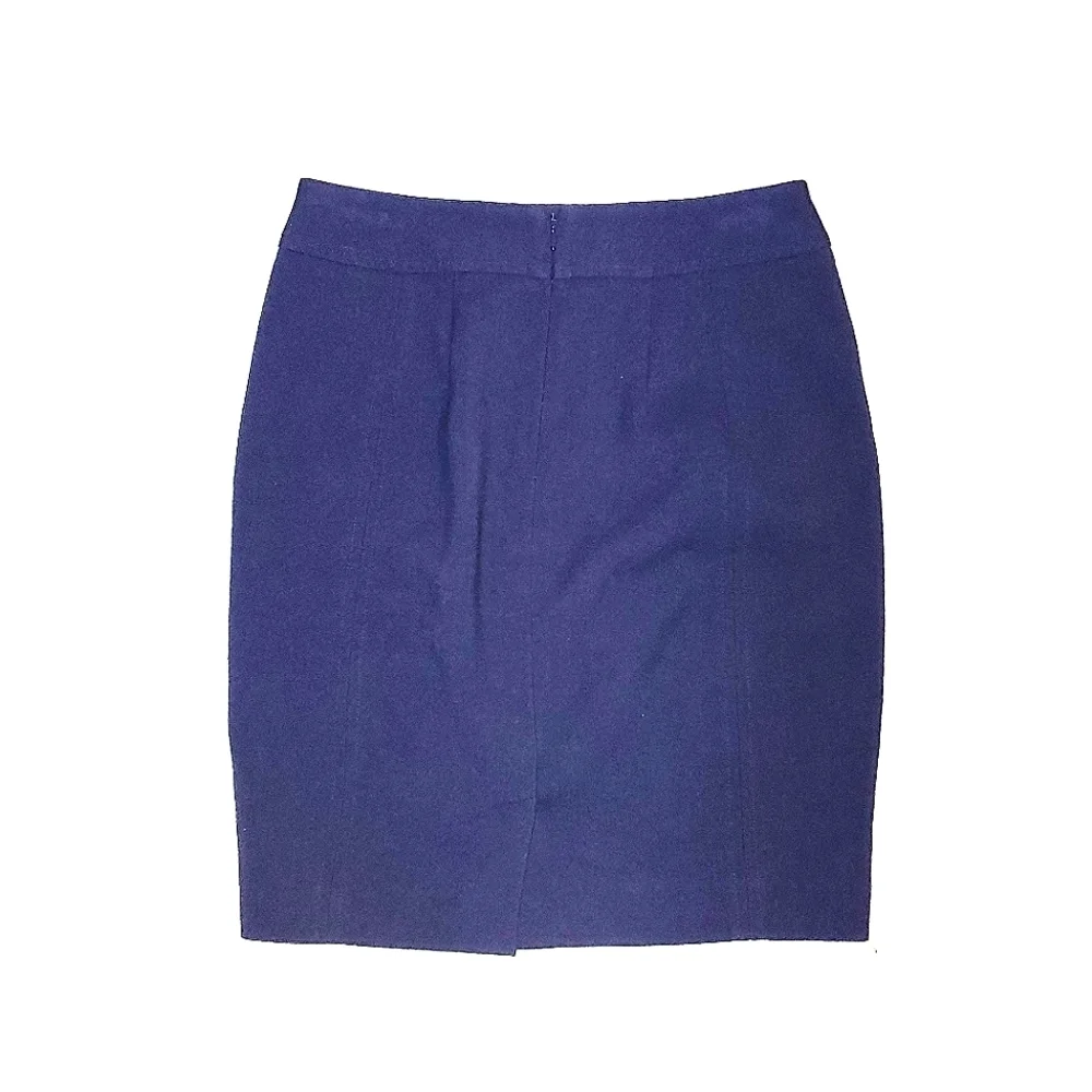 Ann Taylor Loft navy blue skirt size 0 petite.